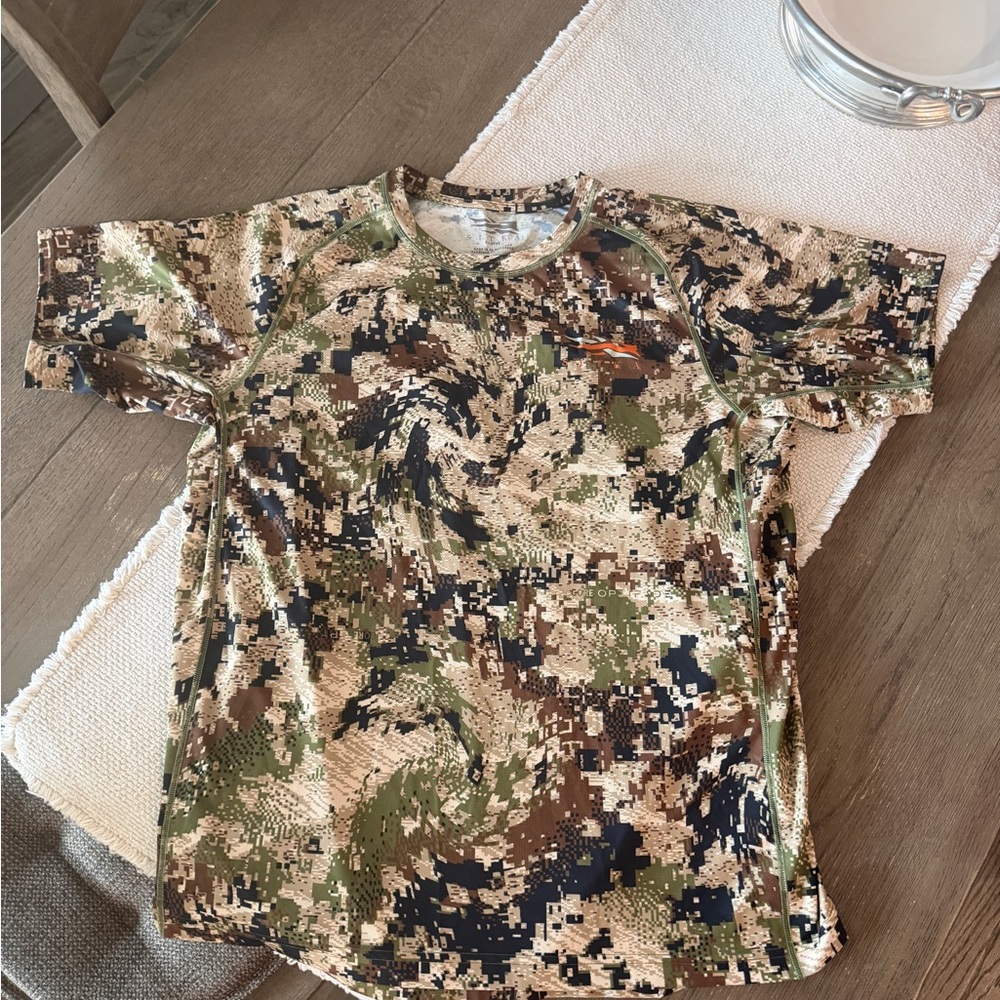 Sitka Camouflage Short Sleeve T-Shirt
